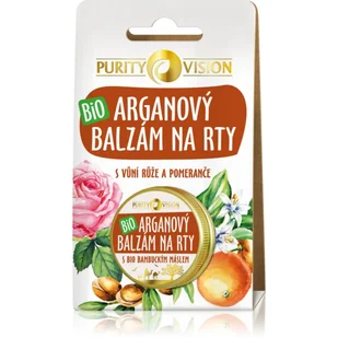 Bio Purity Vision Pielęgnujący balsam do ust o zapachu róży i pomarańczy 12 ml - Balsamy do ust - miniaturka - grafika 1