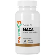 Suplementy naturalne - MyVita Maca 60kaps - miniaturka - grafika 1