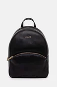 Plecaki - Liu Jo plecak damski kolor czarny mały gładki AF4287 E0037 - miniaturka - grafika 1