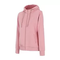 Bluzy damskie - 4F Damska bluza H4Z22-bld353, jasnoróżowa, XS, Jasny róż. - miniaturka - grafika 1