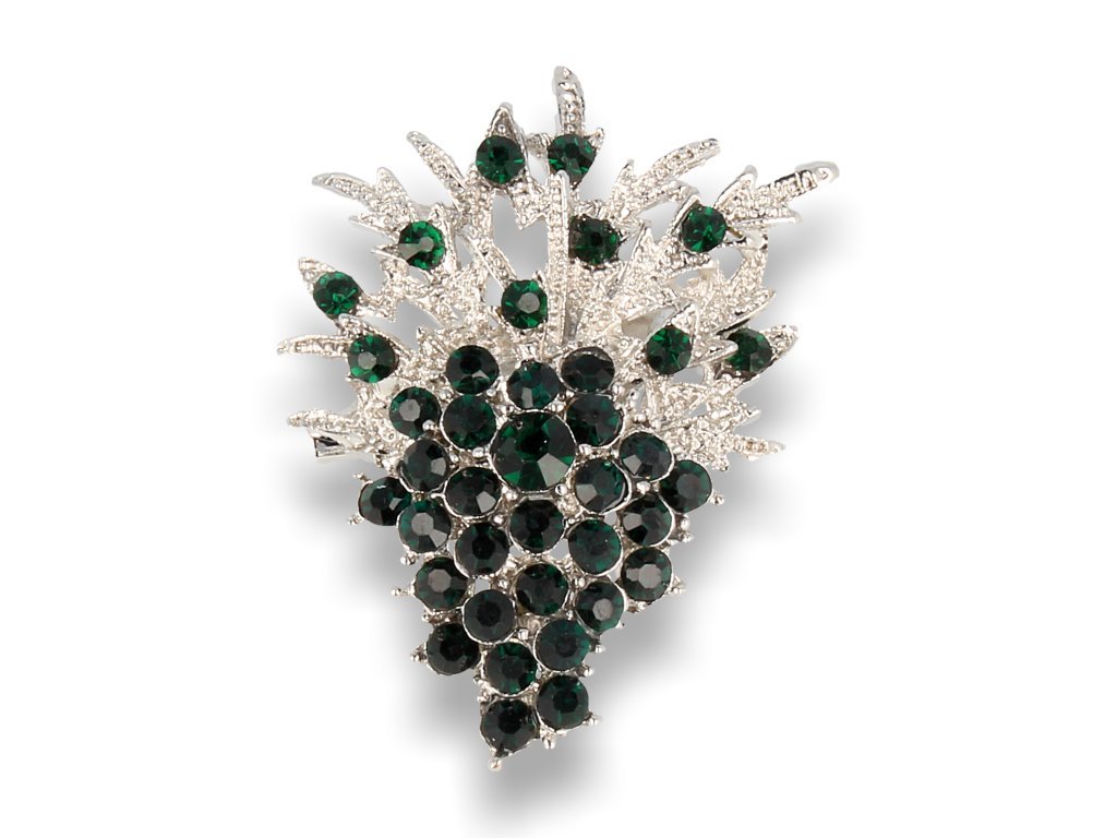 Broszka Damska Z Cyrkoniami