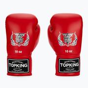 Rękawice bokserskie - Rękawice bokserskie Top King Muay Thai Pro red - miniaturka - grafika 1