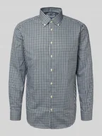 Koszule męskie - Koszula biznesowa o kroju regular fit z bawełny - miniaturka - grafika 1