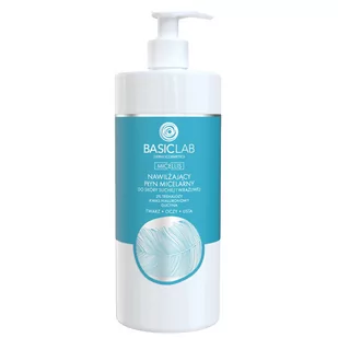 BASICLAB MICELLIS Nawilżający płyn micelarny do skóry suchej i wrażliwej 500 ml - Płyny micelarne - miniaturka - grafika 1