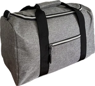 Caley TORBA PODRÓŻNA 40x20x25 DO SAMOLOTU RYANAIR WIZZAIR BAGAŻ PODRĘCZNY - SZARA - Torby podróżne - miniaturka - grafika 1