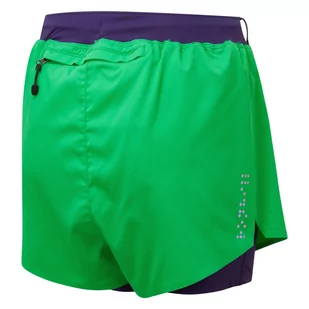 RONHILL Spodenki biegowe damskie TECH DISTANCE SHORT bright green - Spodnie sportowe damskie - miniaturka - grafika 2