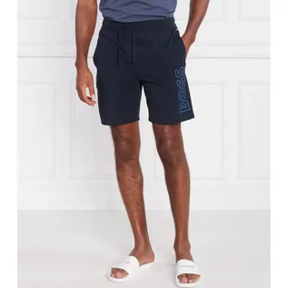 Spodenki męskie - BOSS Szorty od piżamy Identity Shorts | Straight fit - grafika 1