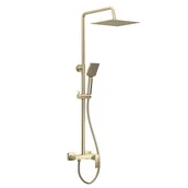 Baterie wannowe i prysznicowe - Valvex Kolumna prysznicowa Italy złoto 3-f - miniaturka - grafika 1