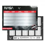 Szkolne artykuły papiernicze - Plan lekcji z tabliczką mnożenia A5 Nasa v2 Starpak - miniaturka - grafika 1