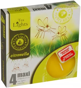 Świeca Przeciw Komarom Antykomarowa Citronella - Moskitiery - miniaturka - grafika 1