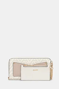 Aldo portfel damski kolor beżowy ESAI.680 - Portfele - miniaturka - grafika 1