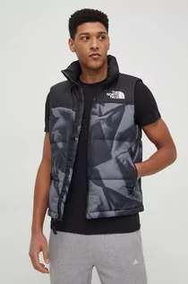 Kamizelki męskie - The North Face bezrękawnik puchowy 1996 RETRO NUPTSE VEST męski kolor czarny zimowy - grafika 1