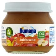 Desery dla dzieci - Humana 100% ORGANIC Jabłuszko - 80g - miniaturka - grafika 1