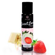 Lubrykanty - Secret Play Secret Play Sweet Love Foreplay Gel Strawberries and White Chocolate 60ml - miniaturka - grafika 1