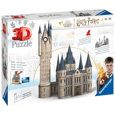 Puzzle 3D RAVENSBURGER Harry Potter Zamek Hogwarts - Wieża Astronomiczna 540P (615 elementów) Bezpłatny transport | Raty