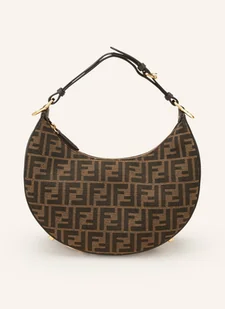Fendi Torba Na Ramię Fendigraphy Small braun - Torebki damskie - miniaturka - grafika 1