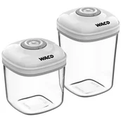 Akcesoria i części AGD - Zestaw pojemników na żywność WACO Kanister (2 sztuki) - miniaturka - grafika 1