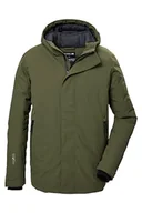 Kurtki męskie - G.I.G.A. DX Męska kurtka funkcyjna/kurtka outdoorowa z kapturem GW 11 MN JCKT, ciemnooliwkowa, XXL, 41864-000 - miniaturka - grafika 1