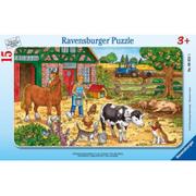 Puzzle - Ravensburger Puzzle Happy Farm Life 15 060351 - miniaturka - grafika 1