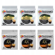 Kawa w kapsułkach i saszetkach - Kapsułki do Tassimo Jacobs i L'OR, 96 kaw espresso i Dlizioso 96 szt - miniaturka - grafika 1