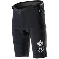 Spodenki rowerowe - Spodenki rowerowe KROSS MTB Grundo ( M) Czarny - miniaturka - grafika 1