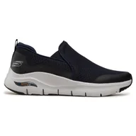 Sneakersy męskie - Sneakersy Skechers Banlin 232043/NVY Granatowy - miniaturka - grafika 1