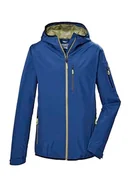 Kurtki męskie - killtec Męska kurtka funkcyjna/lekka kurtka przeciwdeszczowa z kapturem, pakowalna KOS 110 MN JCKT, ciemnoniebieska, 3XL, 42956-000 - miniaturka - grafika 1