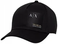 Czapki i chusty sportowe męskie - Armani Exchange Oryginalna Czapka Męska - miniaturka - grafika 1