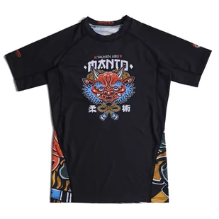 MANTO Rashguard Krótki Rękaw ONI - Kimona, stroje i obuwie - miniaturka - grafika 1
