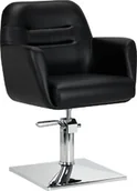 Fotele fryzjerskie - Gabbiano fotel fryzjerski monaco czarny - miniaturka - grafika 1