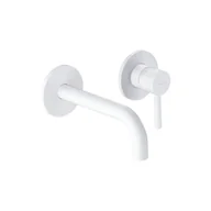 Baterie umywalkowe - Bateria umywalkowa podtynkowa biały mat Simplon Omnires - miniaturka - grafika 1