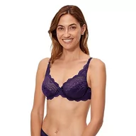 Biustonosze - Playtex damski biustonosz z fiszbinami z koronkową elegancją, idealne wsparcie x1, Bluebell, 80E - miniaturka - grafika 1