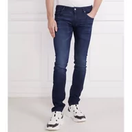 Spodnie męskie - GUESS Jeansy Miami | Slim Fit | z dodatkiem jedwabiu - miniaturka - grafika 1