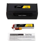 Ładowarki i akumulatory - Akumulator Lipo Tattu 2s 650mAh 95C 7.6V HV z XT30 Long-Pack - miniaturka - grafika 1