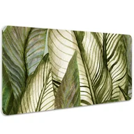 Podkładki pod mysz - Podkładka pod mysz i klawiaturę Monstera 100x50 cm, Dywanomat - miniaturka - grafika 1