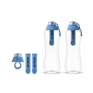 2x Butelka Dafi 0,5l 2x Filtr Węglowy Zakrętka - Dzbanki filtrujące - miniaturka - grafika 1