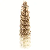 Pozostałe akcesoria fryzjerskie - TEMU Mtmei Hair Dla Kobiet 18-calowy GoGo Curl Crochet Hair, Przedpętlowane Rozcinańce Ocean Wave, Miękkie, Bounce, Syntetyczne Afro Curls, Wysokiej - miniaturka - grafika 1