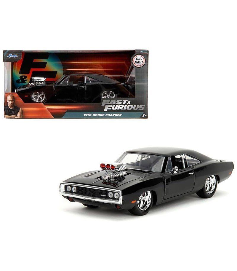 Jada Toys 35421 Dodge Charger 1970 Fast & Furious 1:32 Czarny Model