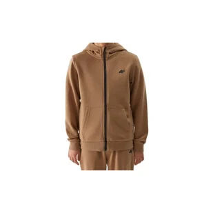Chłopięca bluza 4F zapinana z kapturem sportowa TSWSM0926-83S - Bluzy dla chłopców - miniaturka - grafika 1