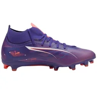 Piłka nożna - Buty piłkarskie Puma Ultra 5 Match+ FG/AG 107686 01 fioletowe - miniaturka - grafika 1