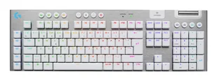 Logitech G G915 X LIGHTSPEED klawiatura Gaming USB + RF Wireless + Bluetooth QWERTY Duński, Fiński, Norweski, Szwecki Biały - Klawiatury - miniaturka - grafika 1