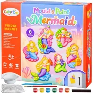 Magnesy - Magnesy na Lodówkę Zrób to Sam Syrenki Syreny DIY Zestaw Kreatywny Magnes KRUZZEL - miniaturka - grafika 1