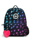 Plecaki - Hype Unisex Dziecięcy Scribble Heart Różowy Plecak, Multi, Jeden Rozmiar, multi, Rozmiar uniwersalny - miniaturka - grafika 1