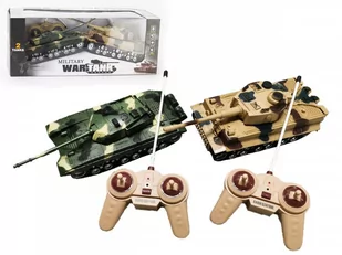 Dwa Czołgi Walczące Zdalnie Sterowane R/C - Zabawki zdalnie sterowane - miniaturka - grafika 1
