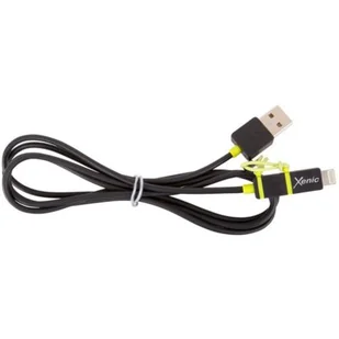 Xenic XENIC KABEL MICRO USB/LIGHTNING 1,2m (UMCL12) - Kable USB - miniaturka - grafika 1