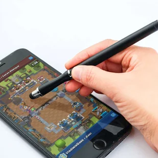 Rysik 2w1 Alogy pojemnościowy dotykowy do ekranu telefonu tabletu Czarny - Akcesoria do tabletów i e-booków - miniaturka - grafika 14
