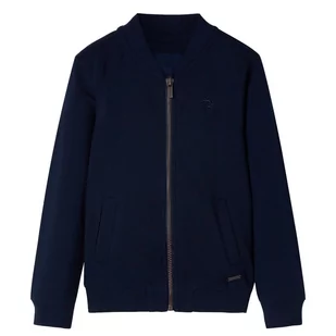 Bluza dziecięca z zapięciem na suwak, granatowa, 104 - Moda i Uroda OUTLET - miniaturka - grafika 1