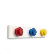 Szafy i szafki dla dzieci - Wieszak ścienny w czerwonym, niebieskim i żółtym kolorze LEGO® - miniaturka - grafika 1