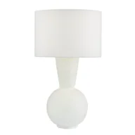 Lampy stojące - Lampa Srołowa Perla Table Lamp Matt White Base Only - miniaturka - grafika 1