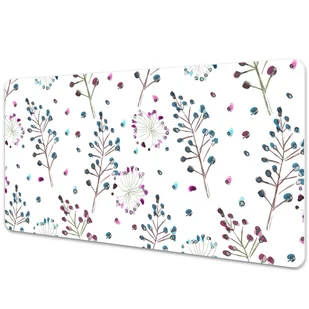 Podkładka na całe biurko Kolorowe kwiaty 90x45 cm - Podkładki na biurko - miniaturka - grafika 1